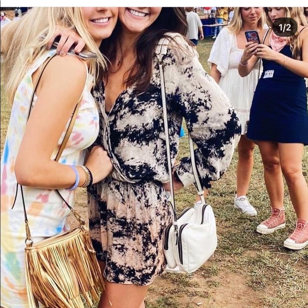 Blue Life Tie Dye Romper